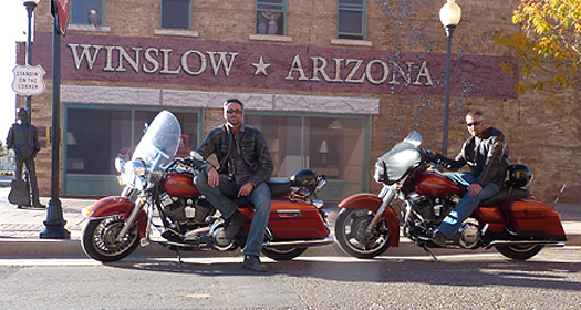 Taking it easy in Winslow