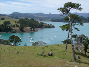 A view across Squadron Bay, Kouma Harbour