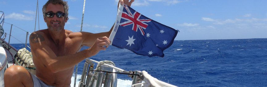 Sailing to Australia!