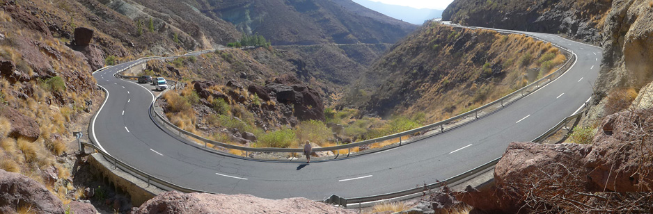 A dizzying road trip around the island