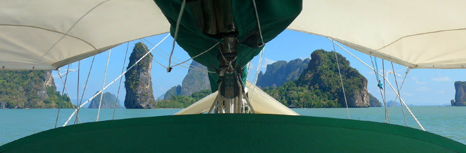 A view in Phang Nga Bay