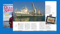 Read Dream Time's January/February 2020 article in Ocean Navigator magazine