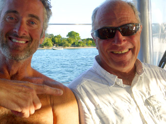 A reunion with Jake on Dream Time in Antigua