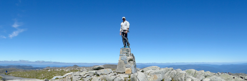 Standing at the top of Australia