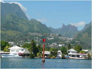 A view from our dinghy