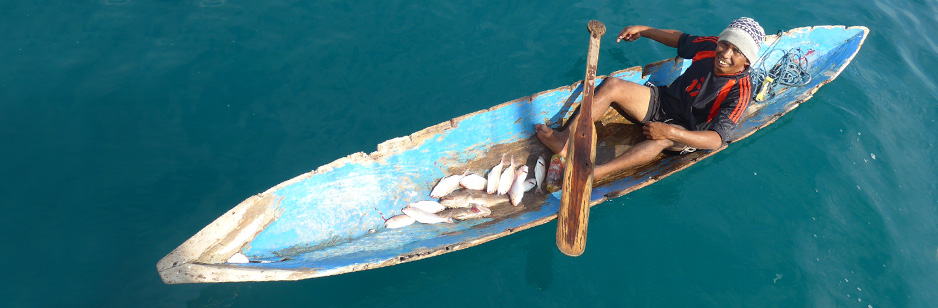 Local Timor fisherman