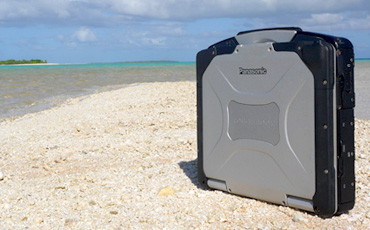 Toughbook - going strong after ten years at sea